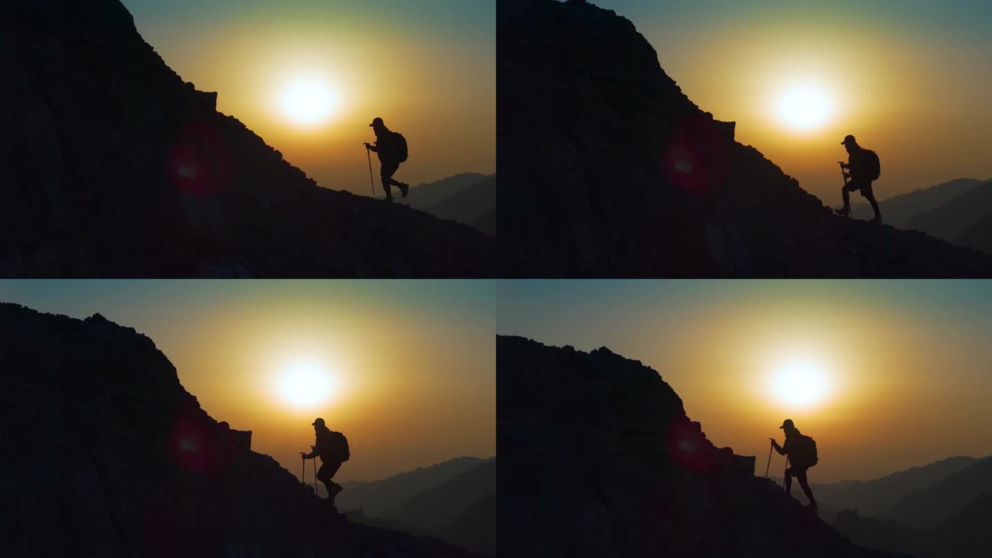 B体育:登山探险，征服自然高峰